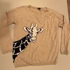 Small Talbots Giraffe Beige Sweater